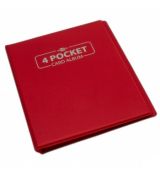 Blackfire Album 4-Pocket Red