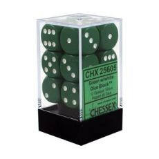 Hracie kocky Chessex Opaque Green