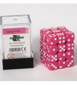 Hracie kocky Blackfire Opaque 36 ks 12mm - ružové