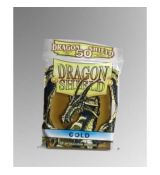 Dragon Shield obaly na karty Standard Gold (50ks)