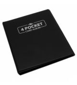 Blackfire Album 4-Pocket Black
