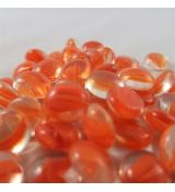 Hracie kamene Chessex Gaming Glass Stones Catseye Orange