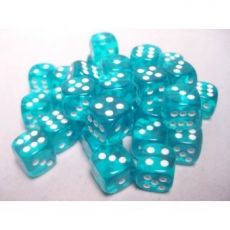 Hracie kocky Chessex Translucent Teal