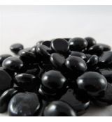 Hracie kamene Chessex Gaming Glass Stones Opal Black