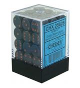 Hracie kocky Chessex Opaque Dusty Blue/Gold