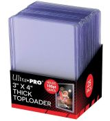 Ultra PRO obaly na karty Toploader 3x4 Thick 100pt