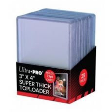 Ultra PRO obaly na karty Toploader 3x4 Super Thick 75pt