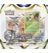Pokémon Sword and Shield Brilliant Stars 3pack Blister Leafeon