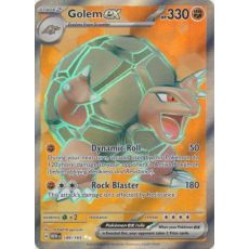 Golem ex 189/165 (Full Art) - Scarlet and Violet 151