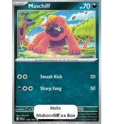 Maschiff 142/193 Holo Promo - Scarlet and Violet