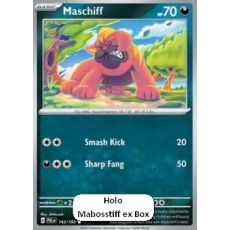Maschiff 142/193 Holo Promo - Scarlet and Violet