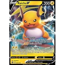 Raichu V 045/172 Ultra Rare - Brilliant Stars