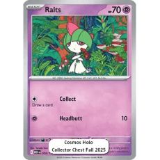 Ralts 058/132 - Cosmos Holo - Mega Evolution