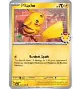 Pikachu 052/162 Cosmos Holo - Temporal Forces
