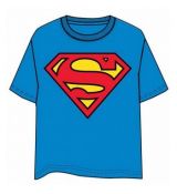 Tričko Superman Classic Logo T-Shirt - Size XL